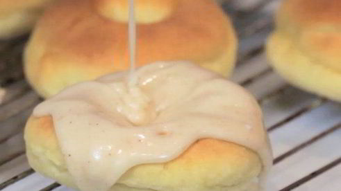 пончики эрл грей с коричневым маслом