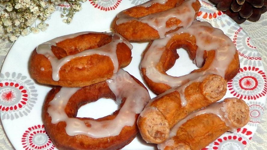 Рецепт шоколадных пончиков