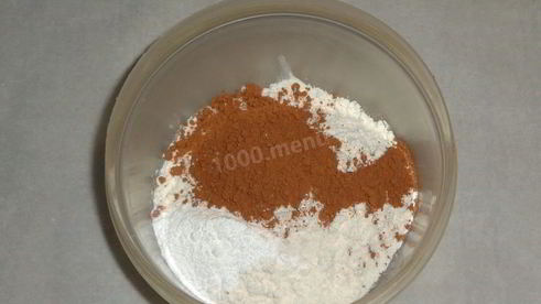 шоколадные пончики