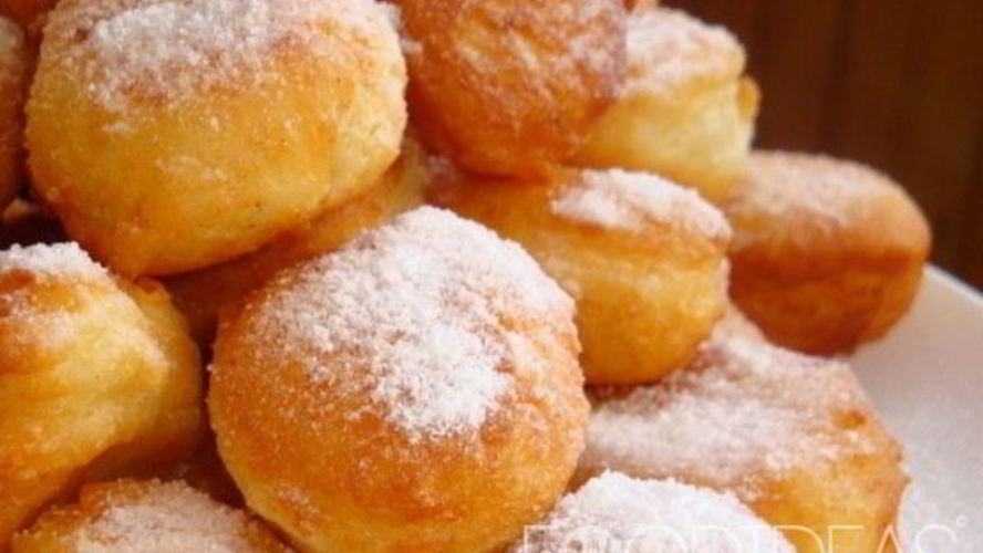 Рецепт яблочных пончиков