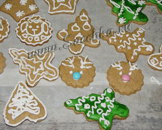 Имбирные пряники на меду