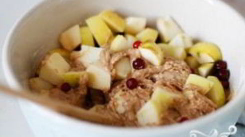 коврижка яблочная