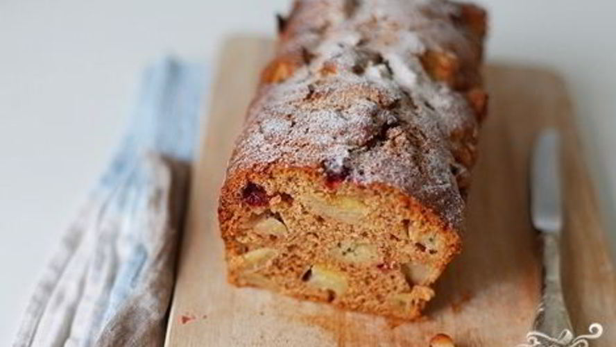 Рецепт медовой коврижки с яблоками