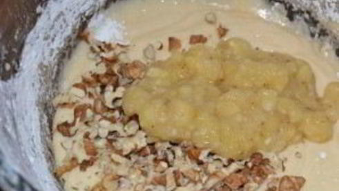 постная банановая коврижка в мультиварке