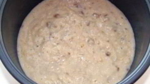 постная банановая коврижка в мультиварке