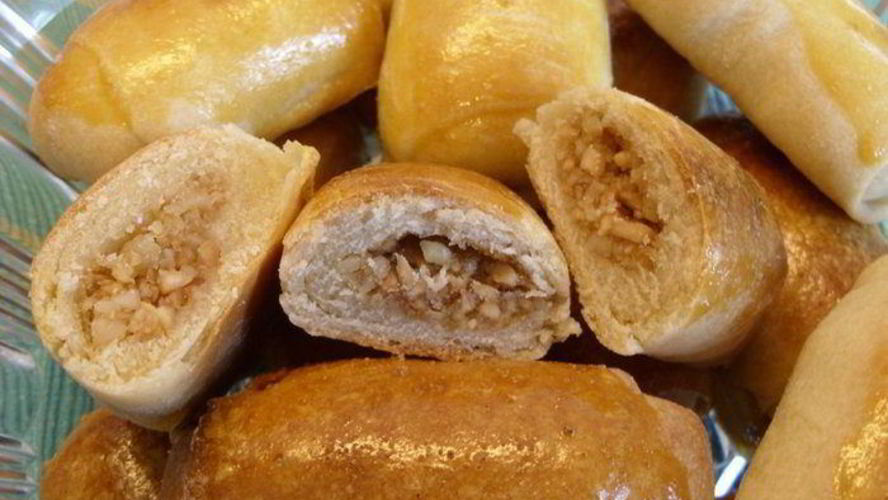 Рецепт рулетиков песочных с орехами