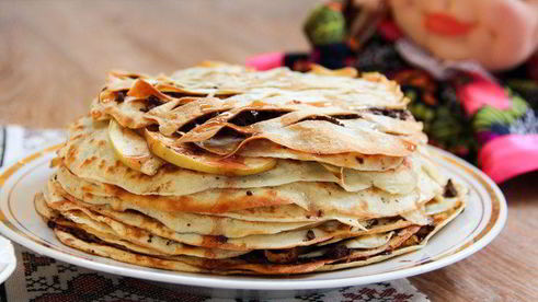 блинная шарлотка