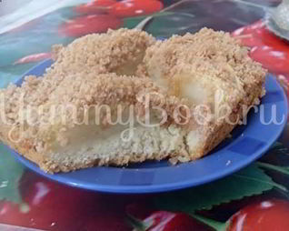 Французкая шарлотка с крошками