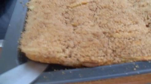 французкая шарлотка с крошками