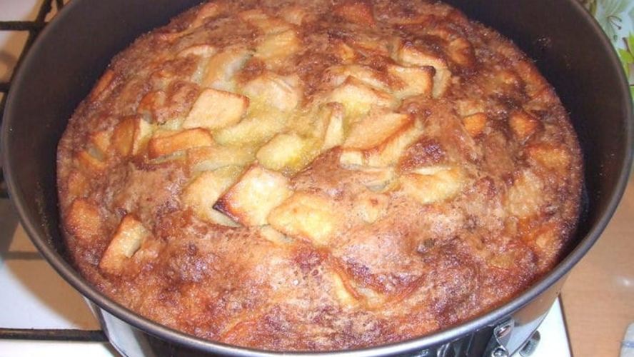 Рецепт очень вкусной шарлотки