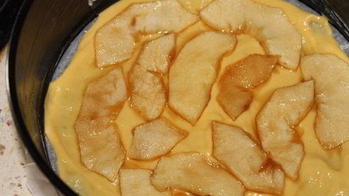 пирог карамельная шарлотка