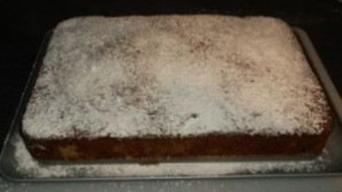 шарлотка на йогурте с яблоками