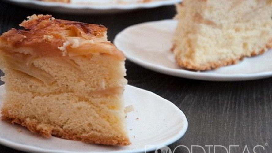 Рецепт шарлотки на кефире в мультиварке