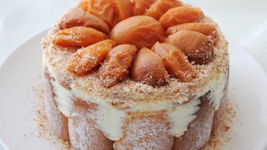 Рецепт шарлотки с английским ванильным кремом