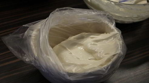 шарлотка с английским ванильным кремом