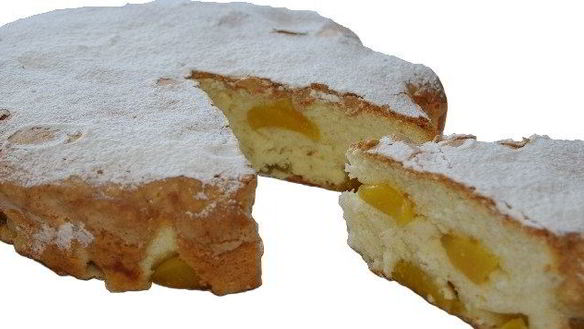 Рецепт Шарлотки с апельсинами и яблоками