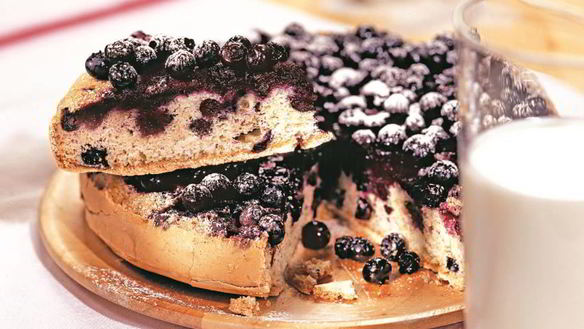 Рецепт Шарлотки с черникой