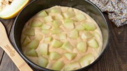 шарлотка с дыней сладкий сон