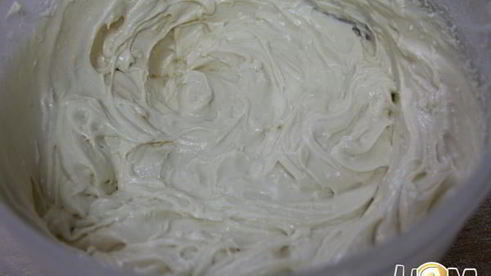 шарлотка с ежевикой