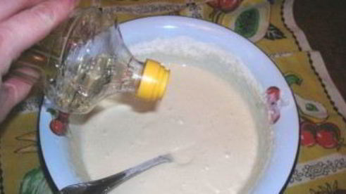 шарлотка с капустой на кефире