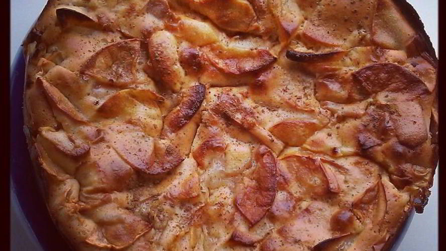 Рецепт шарлотки с хрустящей корочкой