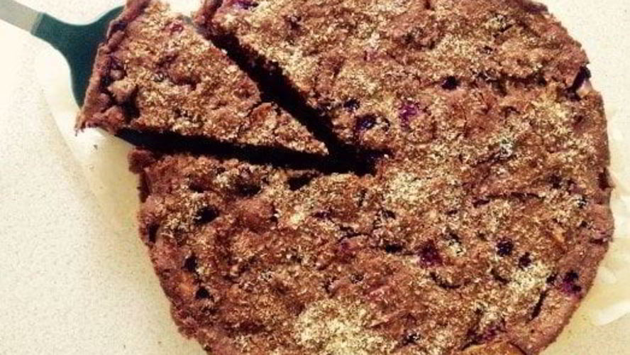 Рецепт шарлотки с шоколадной ноткой