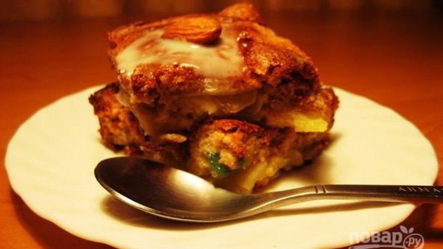 Рецепт шарлотки с сухофруктами