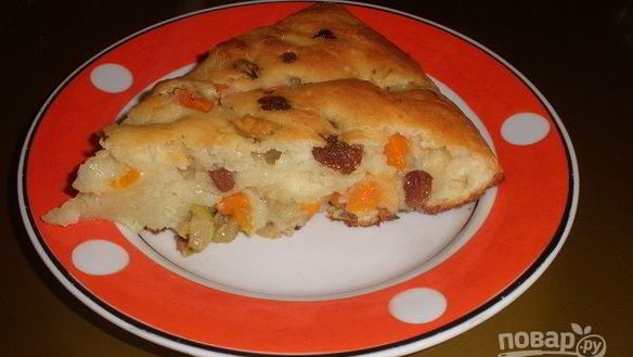 Рецепт Шарлотки с тыквой и яблоками