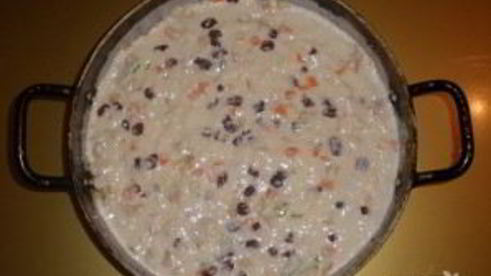 шарлотка с тыквой и яблоками