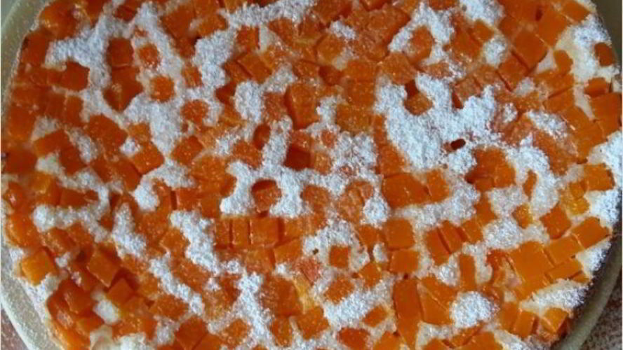 Рецепт шарлотки с тыквой