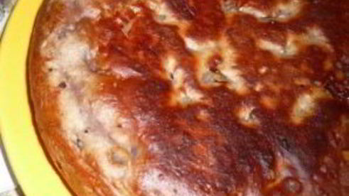 шарлотка с вареньем в мультиварке