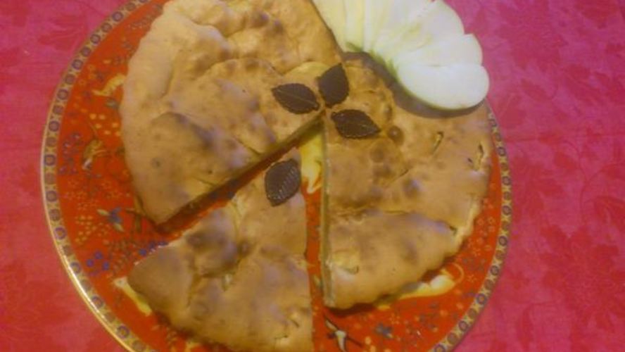 Рецепт шарлотки с яблоками и лимонами