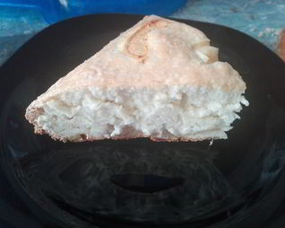 Шарлотка с яблоками