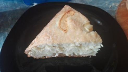 шарлотка с яблоками