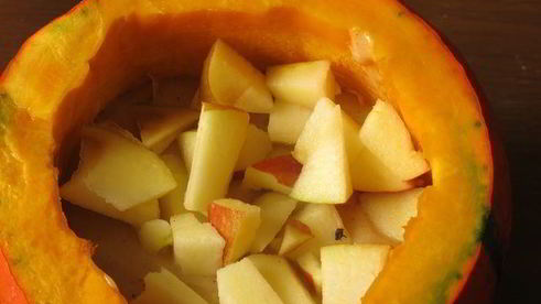 шарлотка в тыкве