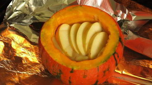 шарлотка в тыкве