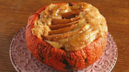 шарлотка в тыкве