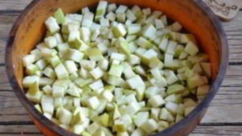 вегетарианская шарлотка