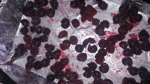 вишневая шарлотка