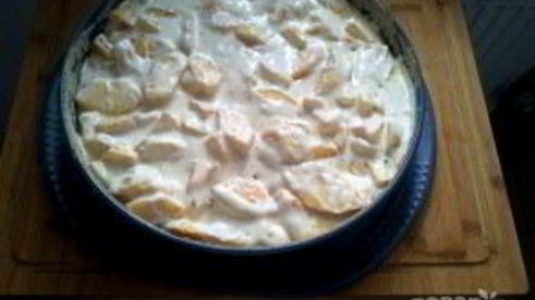 яблочная шарлотка