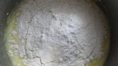 яблочно-грушевая шарлотка