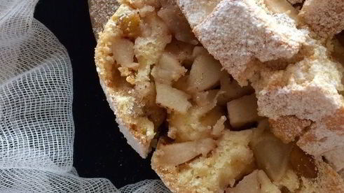 быстрый яблочный штрудель