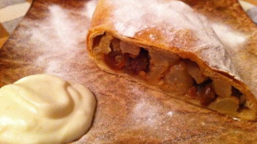 Рецепт грушевого штруделя