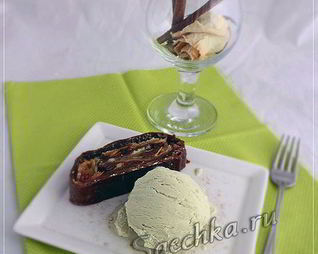 Шоколадный штрудель