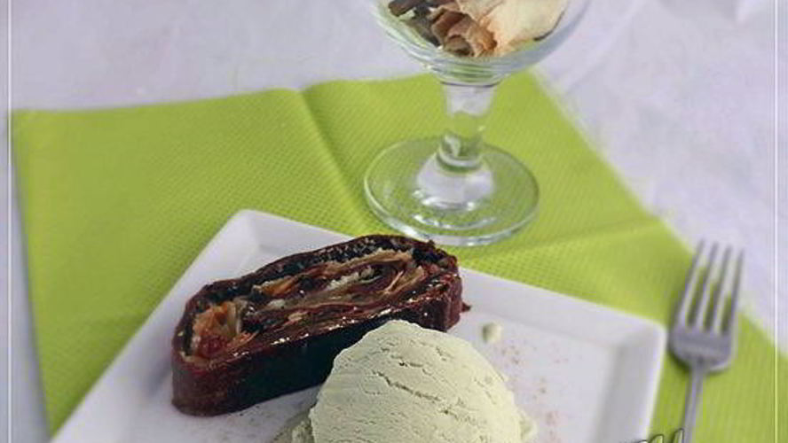 Рецепт шоколадного штруделя