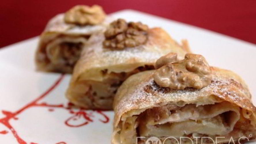 Рецепт штруделя из лаваша