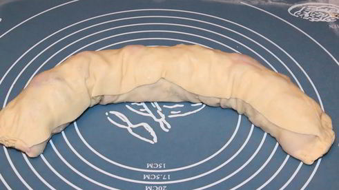 штрудель из вытяжного теста с вишнями