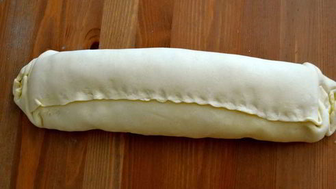 штрудель с мясом