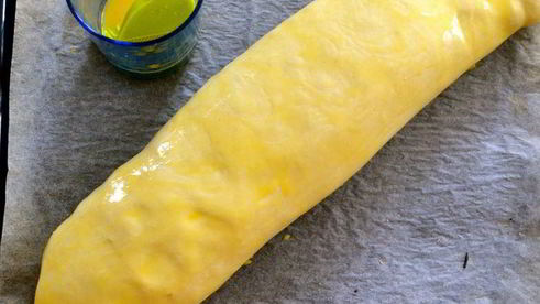 штрудель с мясом