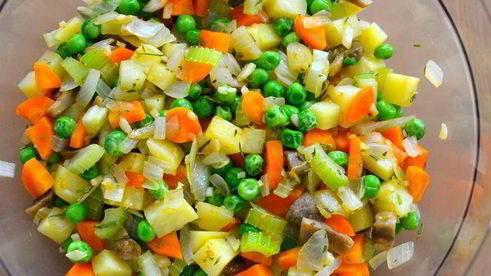 штрудель с мясом